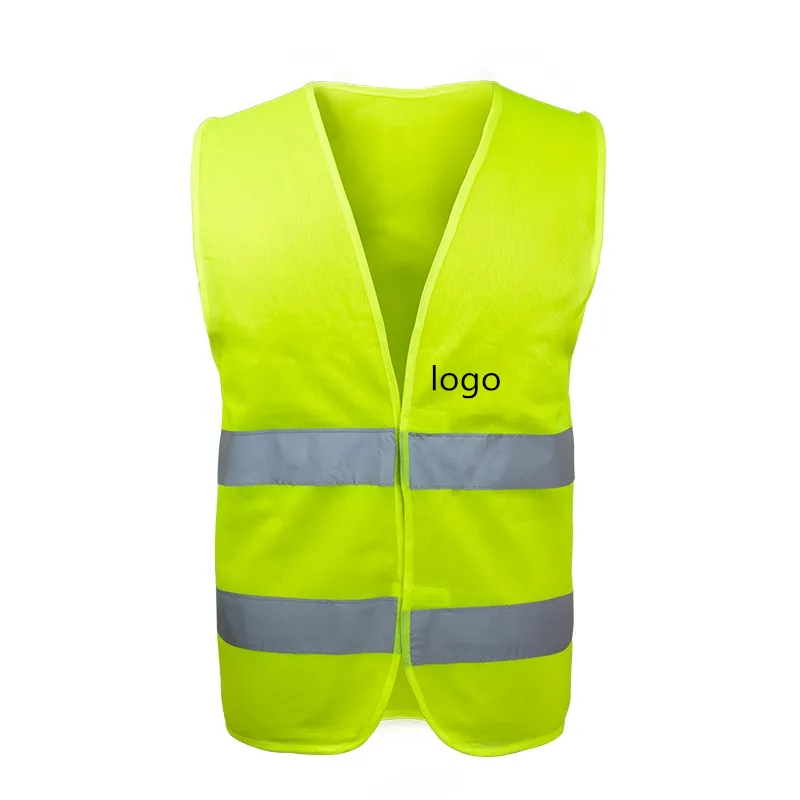 Chaleco de seguridad de alta visibilidad para construcción, tiras reflectantes, para trabajo, chaleco reflectante, ropa de seguridad
