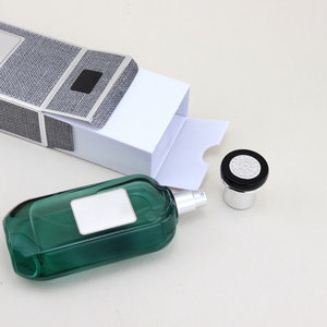 楕円形30ml 50ml 100ml工場カスタムカラフルな空のガラス香水スプレーボトル紙箱包装付き - Product Image 4