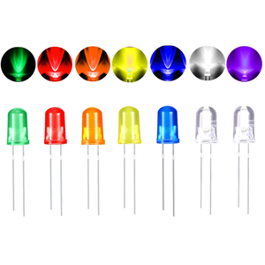 LED yuvarlak floresan lamba diyot 3mm 5mm 8mm RGB renkli yanıp sönen 940nm IR kızılötesi yayan LED diyot - Product Image 3