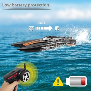 Orans yüksek hızlı RC tekne gemi su geçirmez elektrikli oyuncak darbe dayanıklı fırçasız Motor uzaktan kumanda sürat için eğlenceli - Product Image 1
