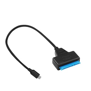 ประเภท C ถึง SATA สายเคเบิลรองรับ 2.5 นิ้วภายนอก HDD SSD ฮาร์ดไดรฟ์อะแดปเตอร์สายคอมพิวเตอร์ตัวเชื่อมต่อ Converter - Product Image 1