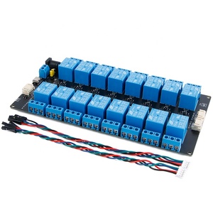 XL9535 1 2 4 8 16-Wege-Kanal-Erweiterungsrelaismodul 5-V-Netzteil Optokoppler-Isolation karte IIC I2C-Kommunikation - Product Image 6