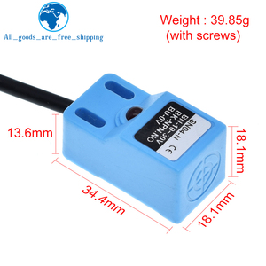 TZT SN04-N SN04-N2 DC NPN PNP NO NC 4MM DC 10-30V SN04 arduino用誘導近接センサー検出スイッチ - Product Image 2