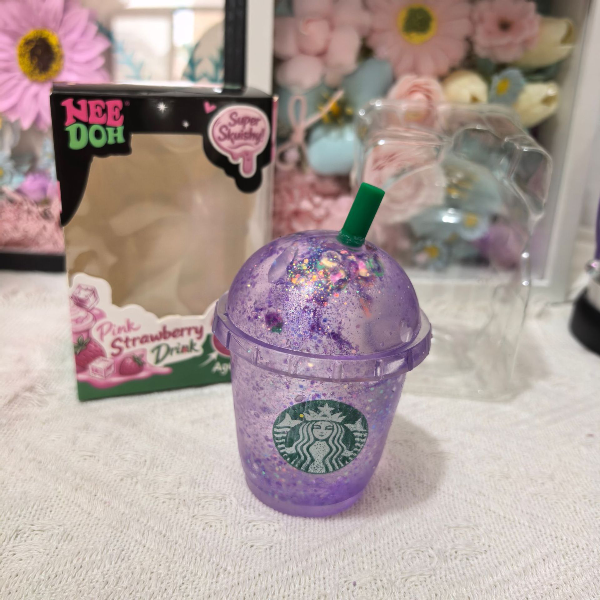 Tasse à lait grande taille Starbucks violette - Sirop de malt - 200g