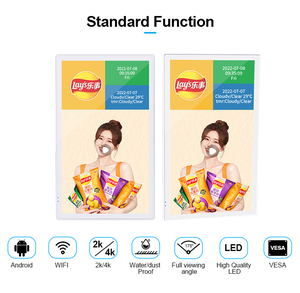Настенный 32 дюймов петля видео Wi-Fi Android Digital Signage Media Player ЖК-дисплей рекламы - Product Image 2