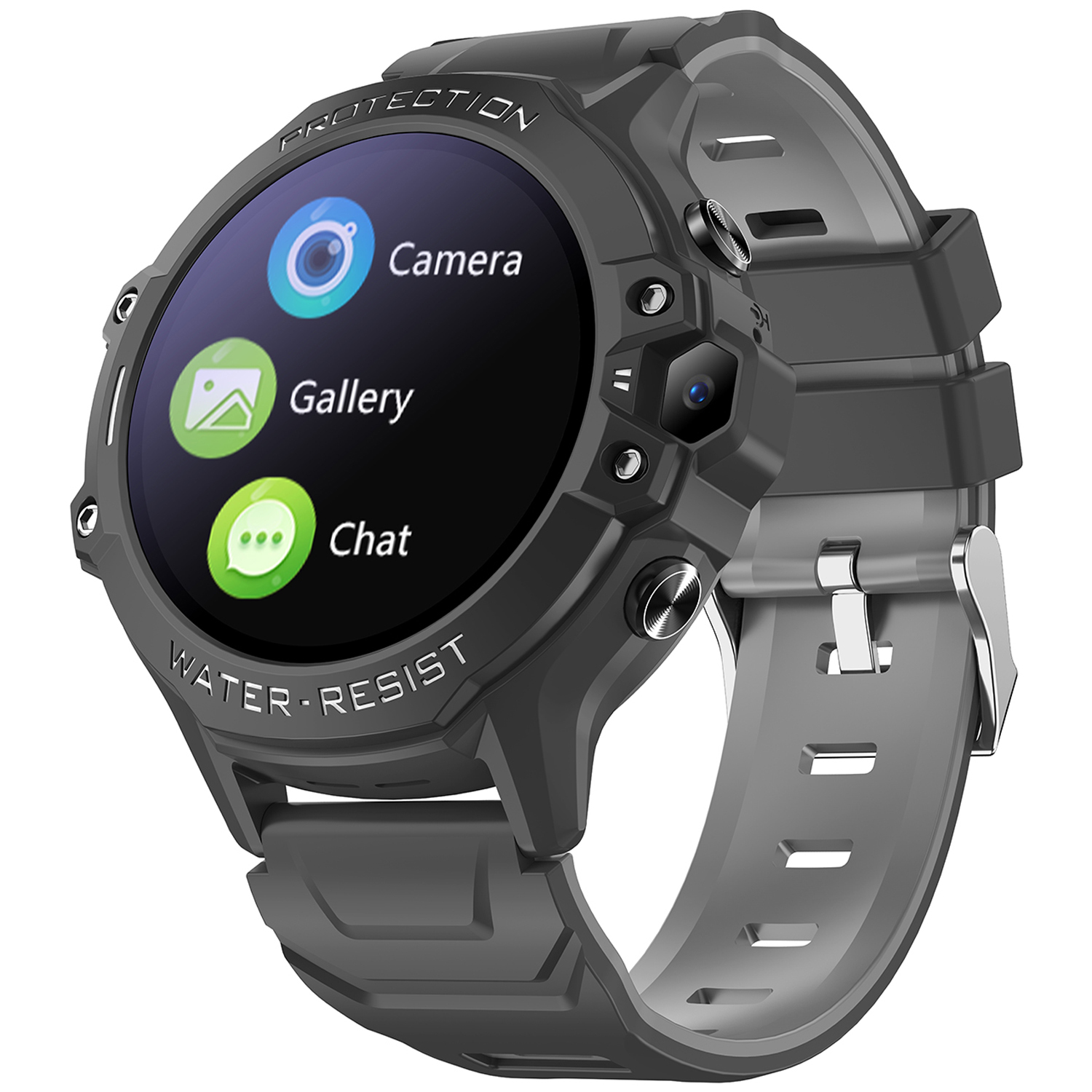 Black Silica Gel Strap
