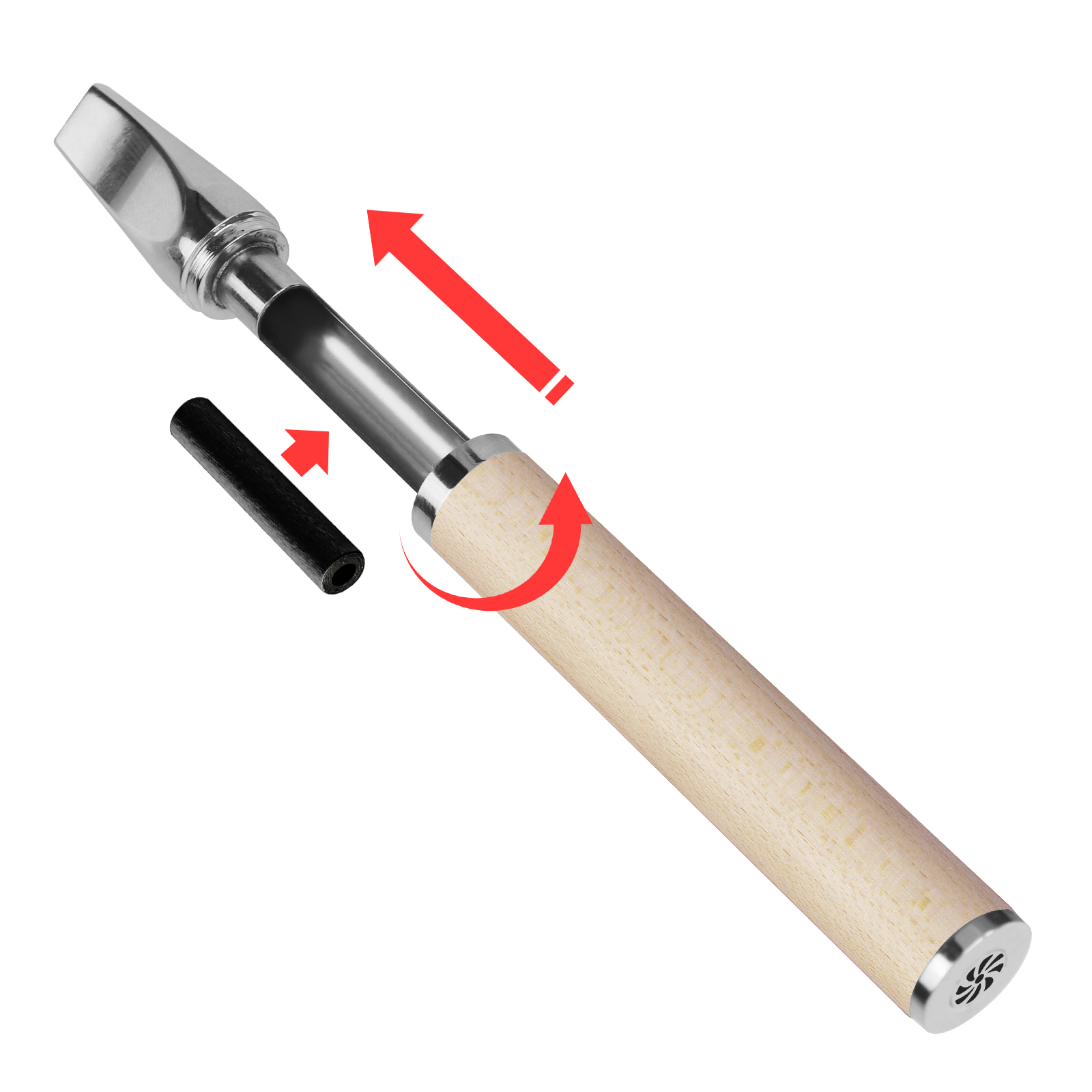 Silver Maple Wood Inhaler