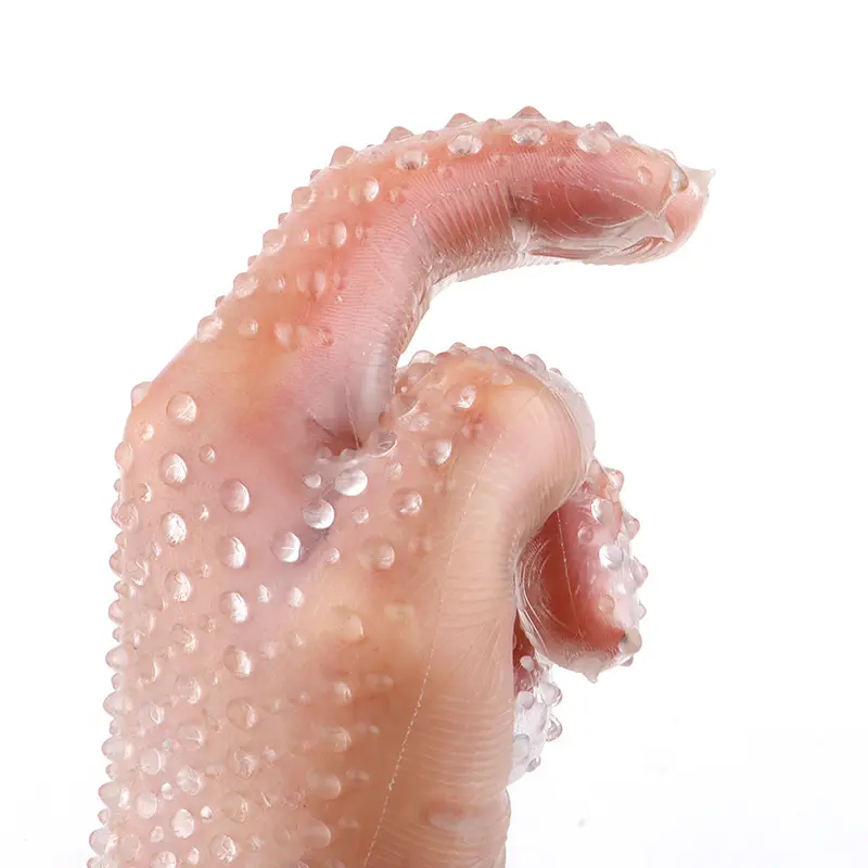 Sarung tangan Flirtingglove dewasa mainan seks sarung tangan Stimulator pijat Vagina puting payudara masturbasi sentuhan lembut untuk pria dan wanita