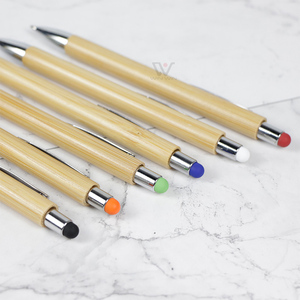 Bambu Stylus kalem karanlık ortam yazma yardım Tablet bambu dokunmatik ekran kalemi evrensel Stylus Tablet kalem ahşap ucu - Product Image 5