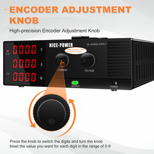 Gleichstrom versorgung 30V 50A Kommunikation protokollsc halter Netzteil Konstant variabler Spannungs regler USB RS232-Anschluss - Product Image 4