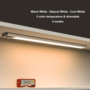 3 Colors Changeable 1.5W 80CRI <strong>Light</strong> <strong>Sensor</strong> Motion <strong>Sensor</strong> Type C Rechargeable Cupboard Cabinet <strong>Light</strong> - Product Image 4