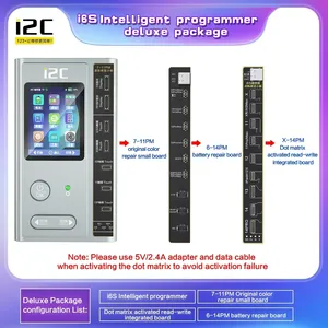 <strong>I2C</strong> I6S Intelligent <strong>Programmer</strong> for iPhone 6-15 ProMax Face ID Battery Screen Original Color True Tone Function Dot Matrix Repair - Product Image 4