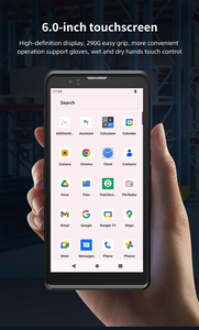 Recolector DE DATOS SDK gratuito Android 12 GMS Bluetooth NFC GPS OTG lector de código QR 2D de mano resistente escáner de código de barras Industrial PDA