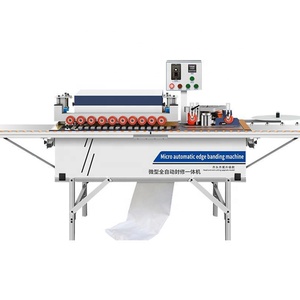 Ahşap tabanlı paneller makine kenar bantlama makinesi otomatik yapıştırma ve kesme parlatma ve otomatik uç kesme - Product Image 1