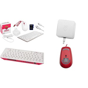 Himbeer-Pi®PI400DE Desktop Computer Kit 400 4GB 4x1,8 GHz inkl. Strom versorgung, inkl. Maus, inkl. HDMI ()