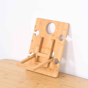 Rượu Vang Di Động Dã Ngoại Bảng Có Thể Gập Lại Rượu Sâm Banh Snack Khay Bảng Với 5 Rượu Vang Thủy Tinh Chủ Sở Hữu Lý Tưởng Cho Ngoài Trời Những Buổi Dã Ngoại Cắm Trại Bãi Biển - Product Image 5