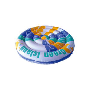 Grande piscina gonfiabile su misura galleggiante rotondo acqua galleggiante tappetino per adulti-per il nuoto e divertimento - Product Image 4