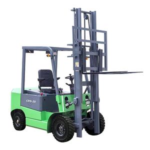 Small Electric Forklift Logistics 2 Tons 3 Tons Capacity Hydraulic Stacker Four-Wheel Car <strong>Loading</strong> <strong>Unloading</strong> <strong>Lifting</strong> Forklift - Product Image 2