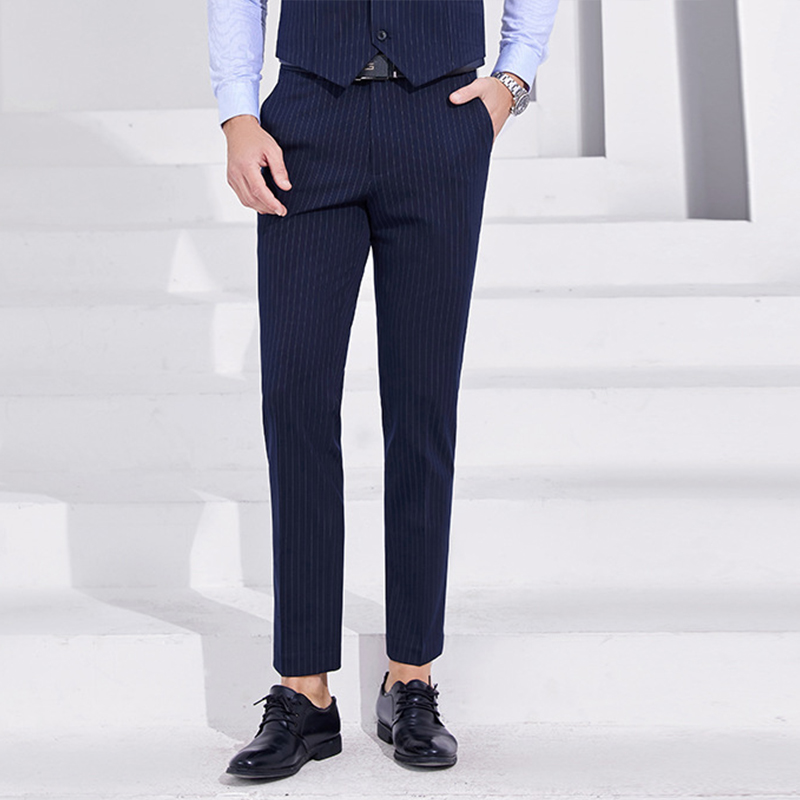 Pantalon de costume bleu
