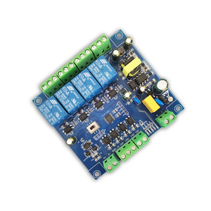 AC 220V Modbus RTU4チャンネルリレーモジュールスイッチRS485/TTLUARTインターフェース4方向入力出力DC3.3-24V Chipwelldone - Product Image 2