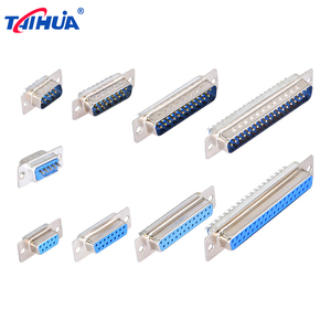 PCB บัดกรี/สกรูชุบทองแนวตั้ง8 9 15 23ขา Vga D-Sub Db15 Db9หญิงชาย Dsub เชื่อมต่อ - Product Image 2