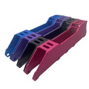 YSMLE สีดํา 243 Professional แบบบูรณาการ CNC อลูมิเนียมแชสซี Urban 4 ล้ออินไลน์สเก็ตกรอบ