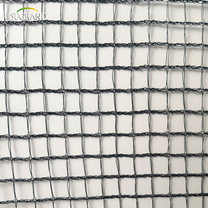 ที่มีคุณภาพที่ดีที่สุด HDPE ที่มีการป้องกันรังสียูวีสีดำและสีเขียวตารางมะกอกตาข่าย33gsm สำหรับสวน - Product Image 2