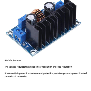 XL4016 dc-dc Buck Converter 4v-36v 8A 200W PWM modulo di tensione buck regolabile con protezione da cortocircuito - Product Image 5