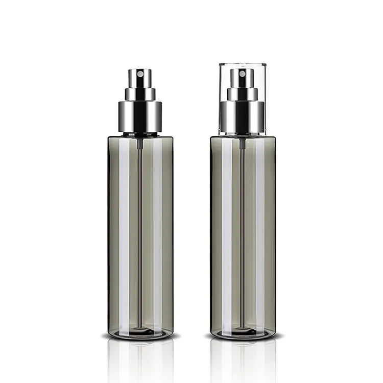 Confezione di flaconi spray per olio per contenitori cosmetici all'ingrosso cilindrici di lusso da 150ML