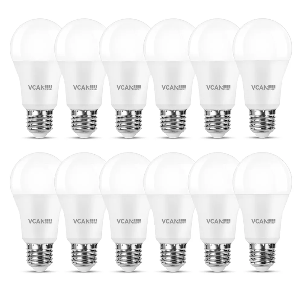 VCAN E27 Screw Bulbs 100W Equivalent Warm White 2700K 13.5W 1521LM Edison Screw LED Light Super Bright Energy Saving E27 Bulbs