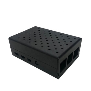 Shenzhen <strong>Custom</strong> 6063 Extruded Aluminum Box Processing Manufacturing Heat Dissipation PCB <strong>Raspberry</strong> <strong>Pi</strong> 4 4B <strong>Case</strong> Enclosures - Product Image 1