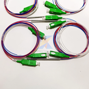 10 ชิ้นไฟเบอร์ออปติก SC APC 1x2 10/90 0.9 มิลลิเมตรแยกอุปกรณ์เสริมไม่สมดุล Coupler ใช้สําหรับ FTTH - Product Image 3