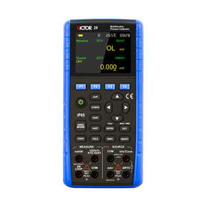 Calibrador de proceso multifunción VICTOR 26, con precisión de 0.01%, pantalla de 5 dígitos, función de medición y fuente IP65, 2 en 1 - Product Image 1