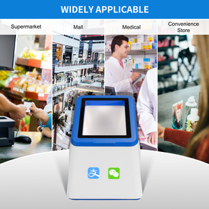 Fábrica al por mayor caja de pago móvil teléfono Alipay Wechat escáner plano 2D Qr código escáner escritorio escáner de código de barras para Pos - Product Image 6