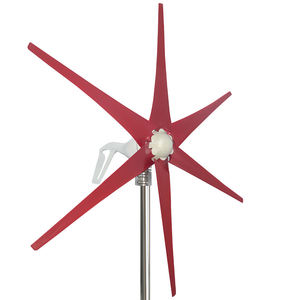 3kW 5 bıçakları 12V 24V 48V ücretsiz enerji fırıldak rüzgar enerjisi küçük rüzgar rüzgar türbini jeneratör - Product Image 3