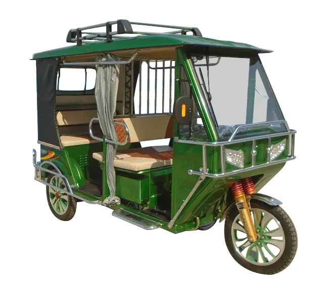 यात्री के लिए बैटरी संचालित ऑटो रिक्शा Tricycle