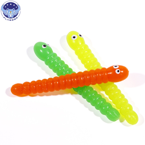 New Cheap Relaxing Sensory Toys for Children Colorful <strong>String</strong> <strong>Fidget</strong> Worm and Caterpillar TPR Material Unisex - Product Image 4