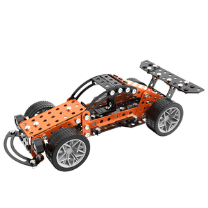 Trẻ Em Giáo Dục Hạt Kim Loại Lắp Ráp Đồ Chơi Trẻ Em Xây Dựng Khối Bộ Với Vít Câu Đố Tốc Độ Đua Mô Hình Quà Tặng - Product Image 5