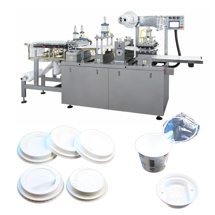 Automatic Lid Plastic Thermoforming Machine For Cover Container Plate Clamshell Plastic Container Making Machine