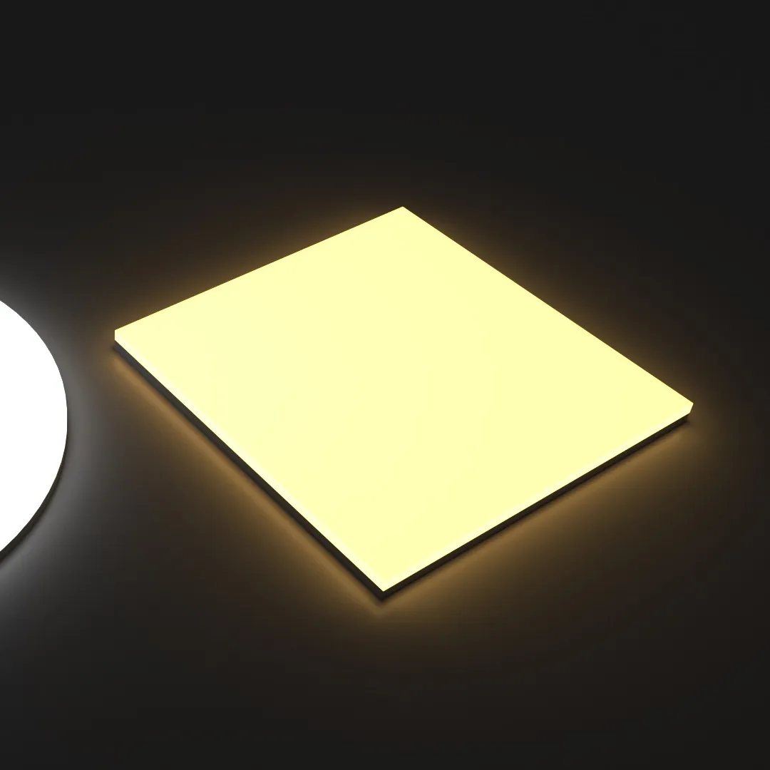 แผงไฟสีขาวเย็นแบบหรี่แสงได้แบบฝัง LED พร้อมตัวกระจายแสงโอปอลสําหรับการติดผนังและการใช้งานแบบโมดูลาร์ที่ได้รับการรับรอง UL CE