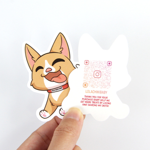 Custom Personalize Waterproof Scratch Resistant PVC QR <strong>Code</strong> Die Cut Stickers for Gifts - Product Image 2