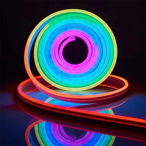 WS2811 адресуемый RGB пиксель RGB неоновая Светодиодная лента для домашнего декора DIY Wifi программируемый контроллер приложения Tuya Smart Music Sync - Product Image 1