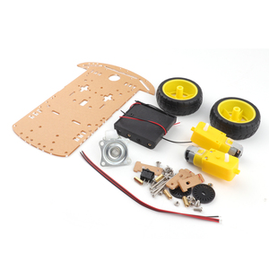 Smart 2WD Robot Car Chassis Kit mit optischen Encoder motoren und 18650 Batterie kasten Kompatibel mit Arduino
