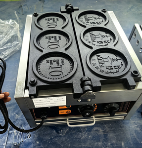 3/4 Lỗ Khí Điện Loại Bánh Waffle Máy Nhật Bản/Hàn Quốc 10 Yên Đồng Xu Waffle Maker Với Phong Cách Khác Nhau - Product Image 6