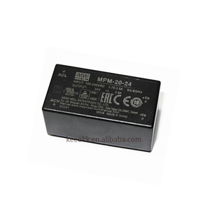 チップ高信頼性PCBマウントグリーン医療用電源AC-DC-3.3/5/15/24/48V MEANWELL ANSI AAMI ES60601 <span class=keywords><strong>MPM</strong></span>-20-24