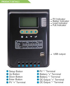 12v 24v 48v 60A 80A 100A 120A Solar Charge <strong>Controller</strong> <strong>PWM</strong> Mppt Charge <strong>Controller</strong> for Solar Storage Power <strong>System</strong> Solar <strong>System</strong> - Product Image 4