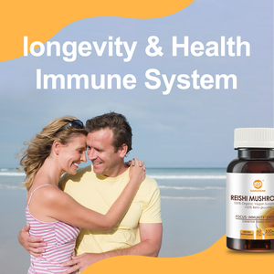 Ganoherb oem/odm 3 ב 1 רישי נגודרמה לוסידום לחלץ כמוסת אבקת פטריות רישי - Product Image 6