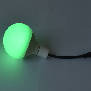 หลอดไฟ LED ทรงกลม DMX RGB 80mm ควบคุมเพลงได้ - Product Image 3
