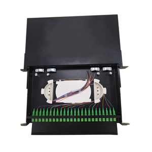 24 48 puertos SC/LC/FC/ST FTTH Marco de distribución de fibra óptica Panel de conexión ODF - Product Image 3