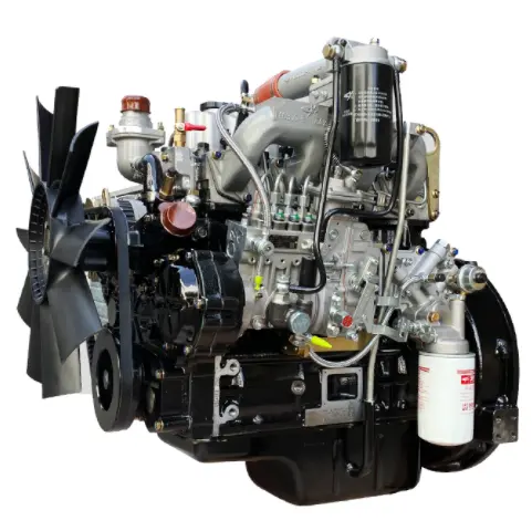 Motor marinho yuvga 40hp 50hp 60hp, preço favorável, 4 tempos, motor diesel refrigerado à água